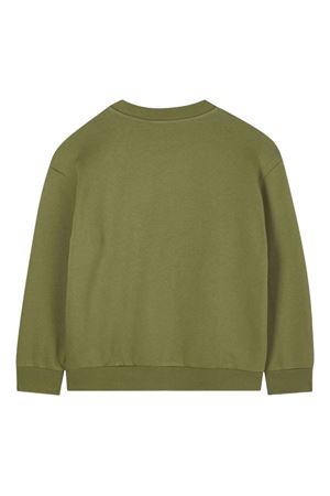 felpa in cotone verde KENZO KIDS | K6143264T